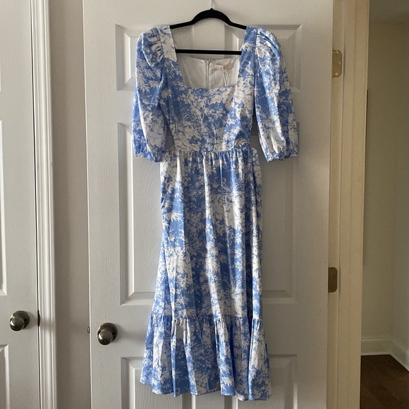 WAYF Mockingbird Cutout Midi Dress - Picture 5 of 6